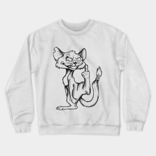 Cat Crewneck Sweatshirt